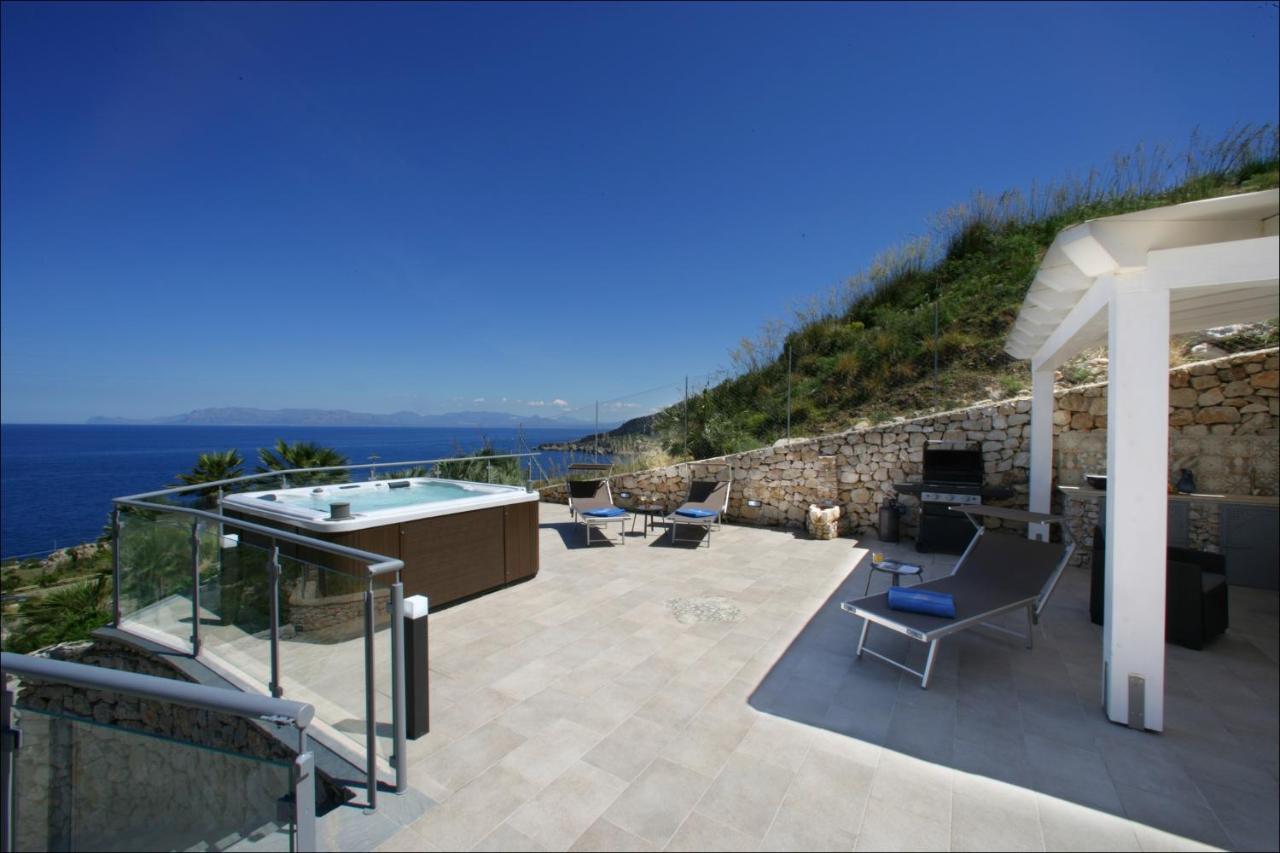 Villa Antonia - Vasca Idromassaggio Terrazza Vista Mare Σαν Βίτο λο Κάπο Εξωτερικό φωτογραφία