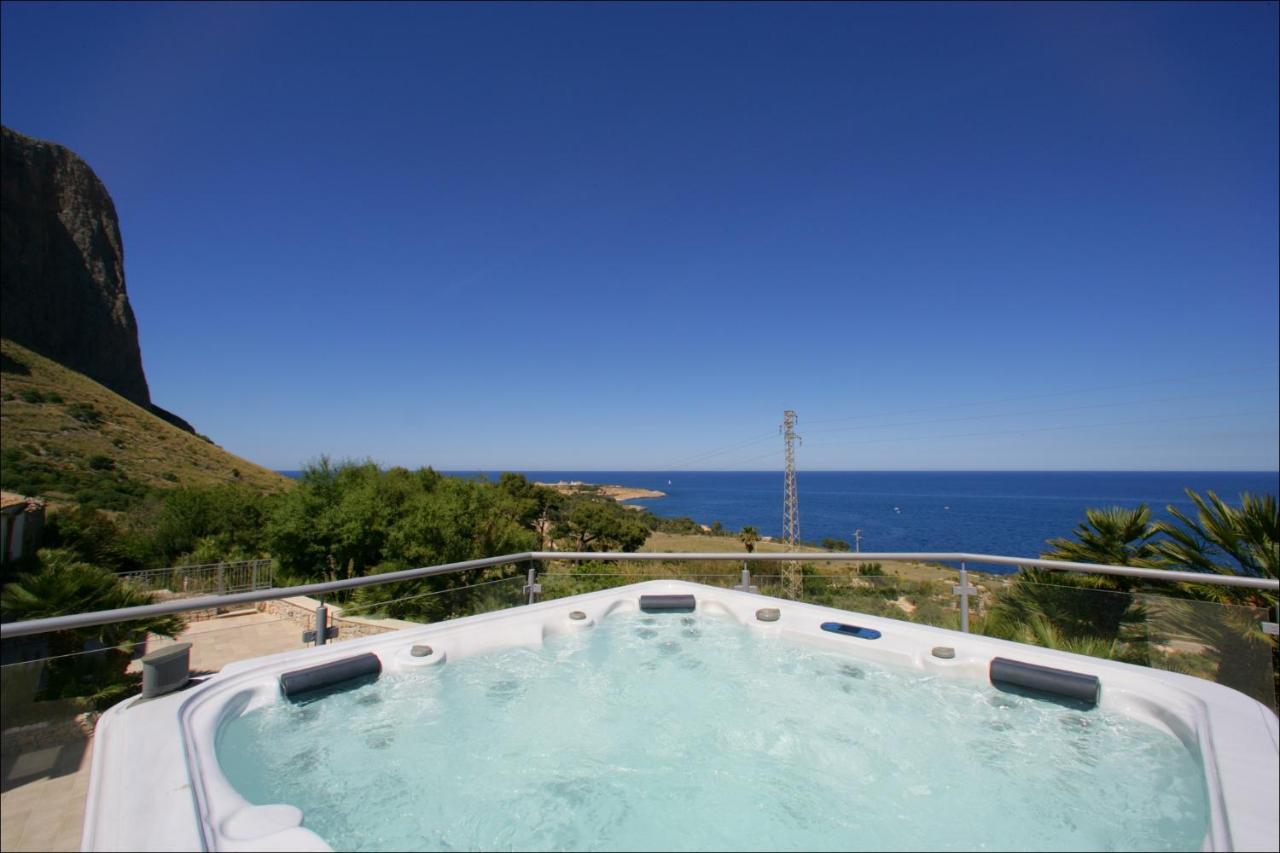 Villa Antonia - Vasca Idromassaggio Terrazza Vista Mare Σαν Βίτο λο Κάπο Εξωτερικό φωτογραφία